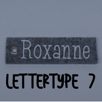 Sleutelhanger VILT met naam (tweezijdig bedrukt)